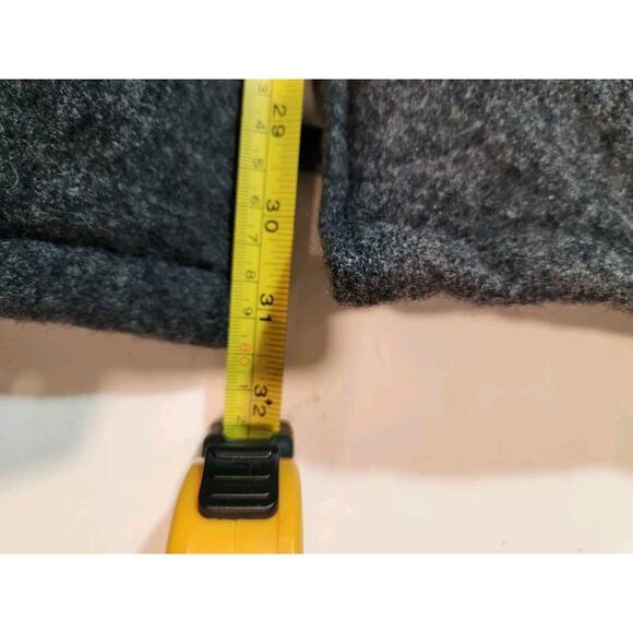 Pendleton Jacket Mens Medium Gray 100% Virgin Wool Vintage Long Winter Preppy - Picture 10 of 10